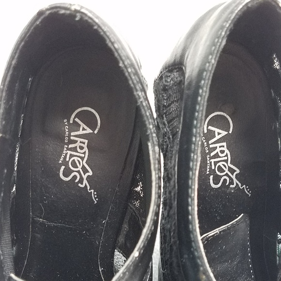 Carlos Santana lace peeptoe booty. - Picture 7 of 7